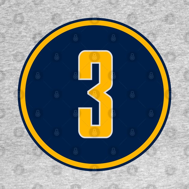 Aaron Holiday Number 3 Jersey Indiana Pacers Inspired by naesha stores